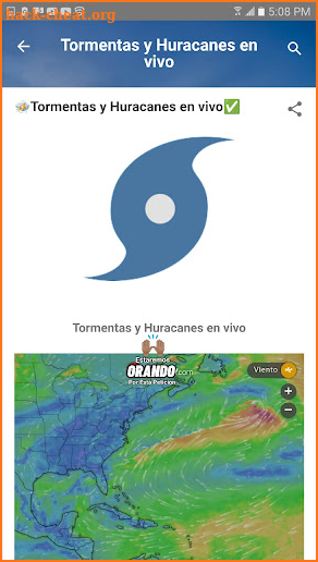 Storms and Hurricanes live screenshot