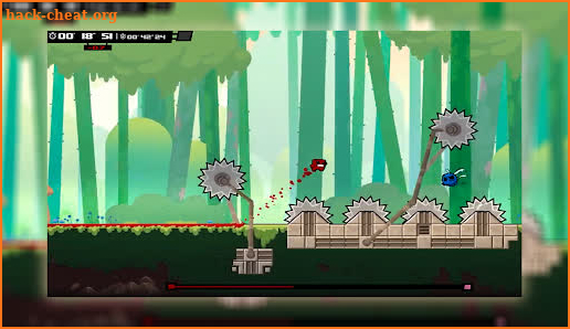 Story Super Meat Boy Forever Royale screenshot