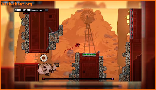 Story Super Meat Boy Forever Royale screenshot