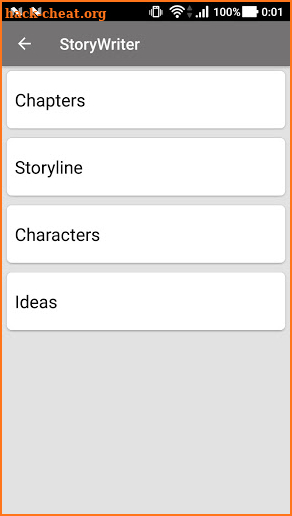 Story Writer screenshot