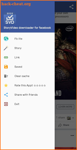 Story/Video downloader for facebook screenshot