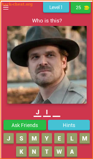 Stranger Things Quiz Game screenshot