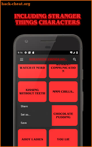 Stranger Things Soundboard screenshot