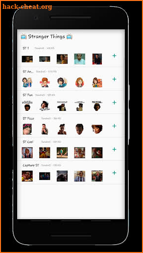 Stranger Things Stickers for WhatsApp screenshot