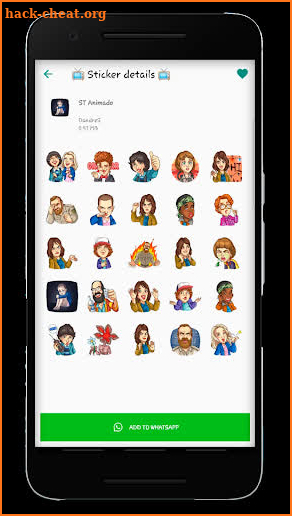 Stranger Things Stickers for WhatsApp screenshot