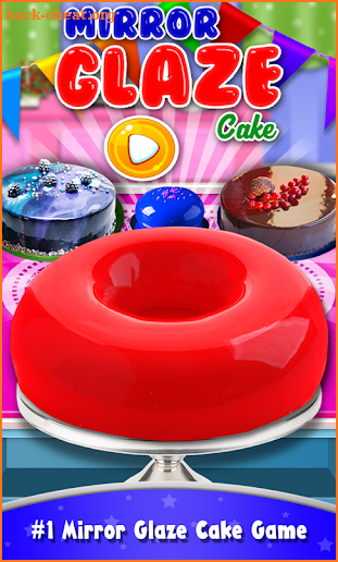 Strawberry Chocolate Mirror Glaze Cake! DIY Chef screenshot