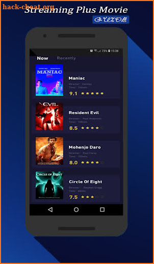 Streaming Plus Guide Movie TV Series Streaming screenshot