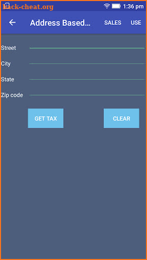 Streamline Sales Tax Rates screenshot