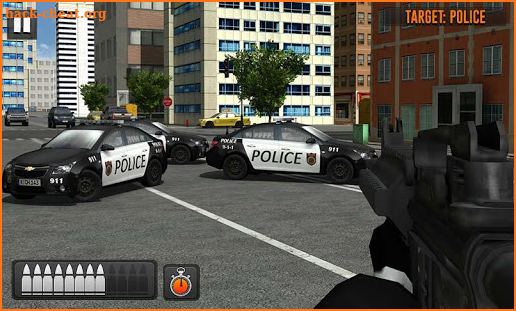 Street Bank Robbery 3D - best assault game screenshot