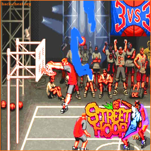 Street basketball slam Arcade screenshot