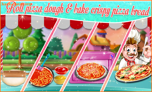 Street Food Pizza Maker & Burger Shop Cooking Game screenshot