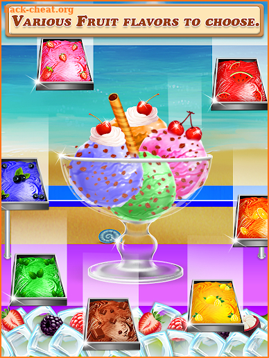 Street Ice Cream Shop - Summer Beach Carnival screenshot