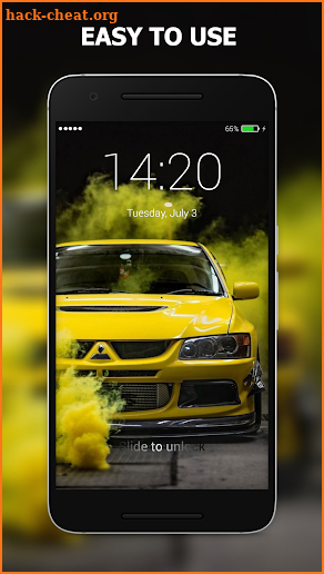 Street Racing Lock Screen & Wallpaper screenshot