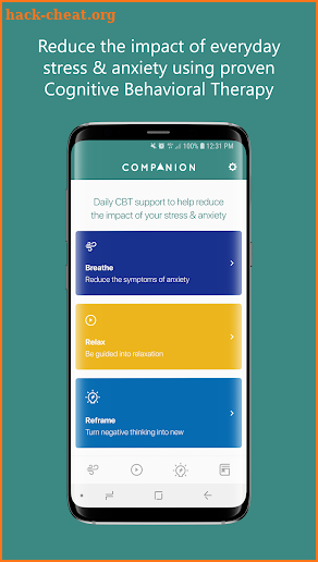 Stress & Anxiety Companion screenshot