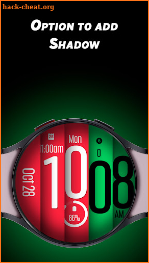 Stretch Fall - Watch face screenshot