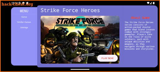 Strike Force Heroes screenshot