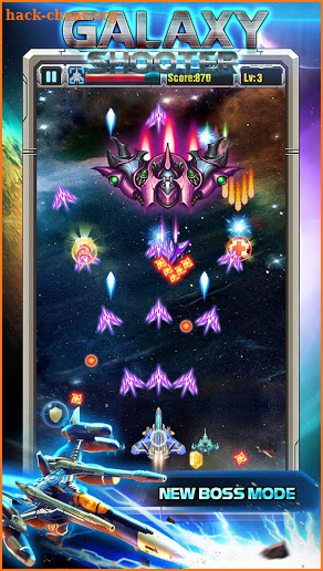 Striker Galaxy Attack Space Shooting Free screenshot