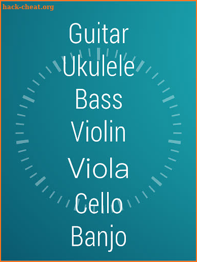 Strings Tuner - Guitar Ukulele screenshot