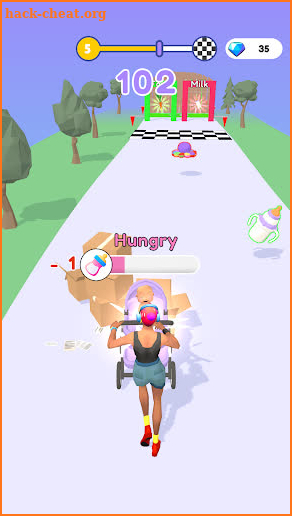 Stroller Baby Race screenshot