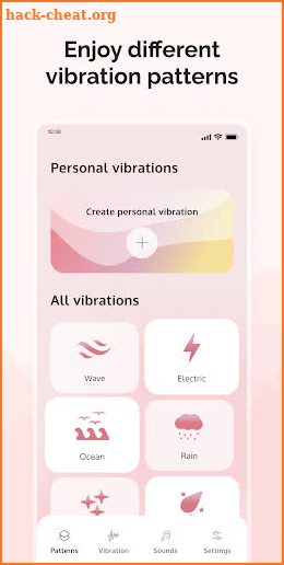 Strong Vibes - Vibrator App screenshot