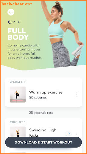 StrongHer: Fitness + Nutrition screenshot