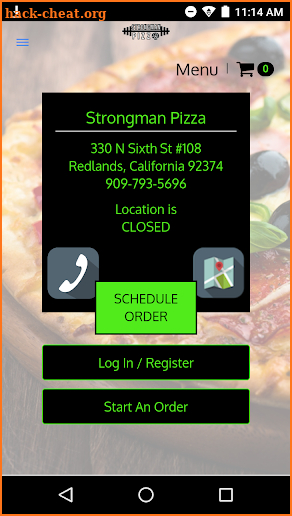 Strongman Pizza - Redlands screenshot