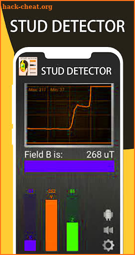 Stud detector wall stud finder screenshot