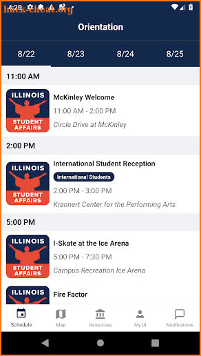 Student Affairs at Illinois screenshot