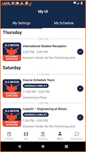 Student Affairs at Illinois screenshot