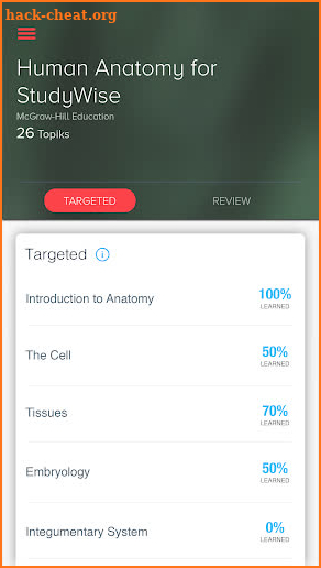 StudyWise Human Anatomy screenshot