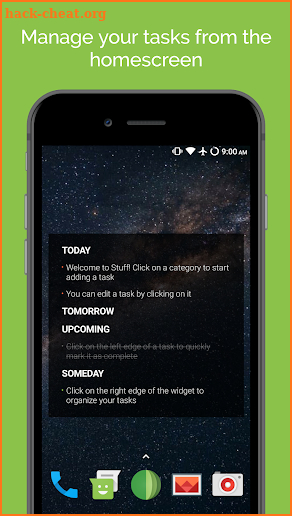 Stuff - Todo Widget (To-do List & Notes) screenshot