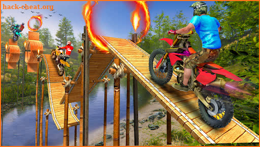 Stunt Bike Trails Simulator screenshot