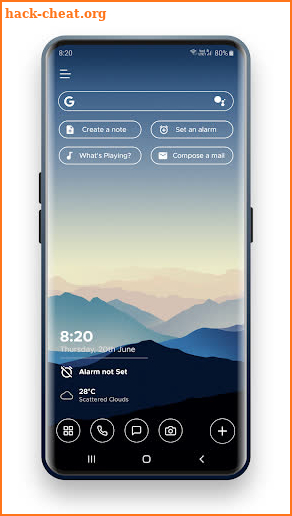 Styles KLWP screenshot