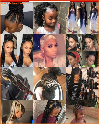 Stylish African Braids screenshot