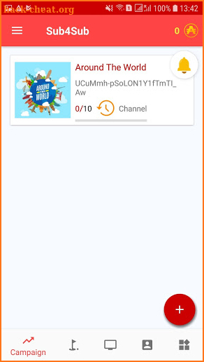 SUB4SUB Lite - Get subscribe, view for channel screenshot
