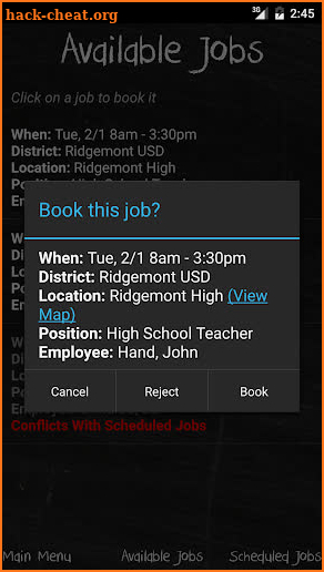 SubAlert for Frontline Education Absence Mgmt screenshot