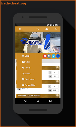 SUBARU Türkiye Forum screenshot