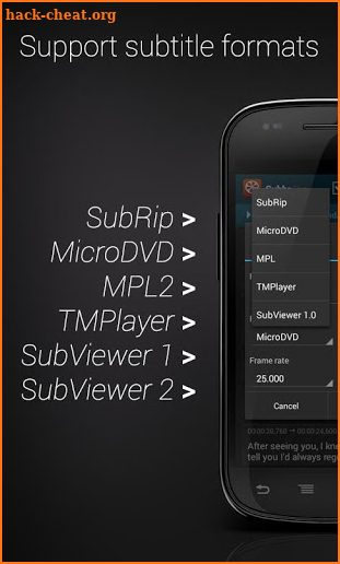 Subbr Pro: Subtitle Editor screenshot