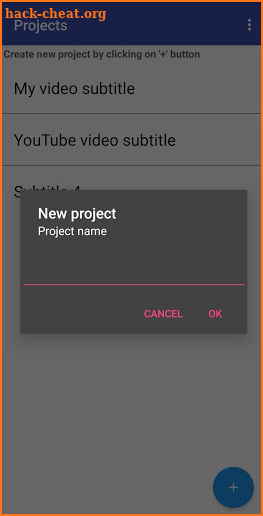 SubEdit - Edit, create, synchronize subtitles screenshot