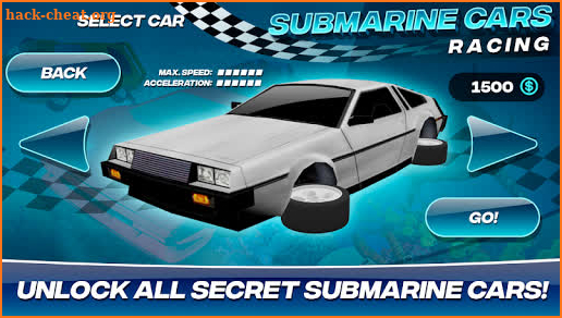 Submarine Cars Racing screenshot