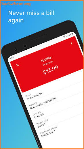 Subscriptions - Manage your regular expenses screenshot