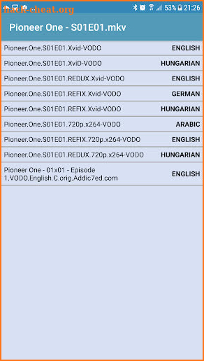 Subtitle Downloader Pro screenshot