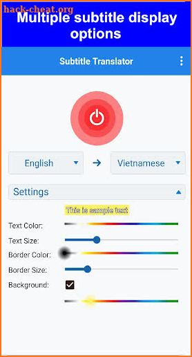Subtitle Translator - Translate Video Subtitles screenshot