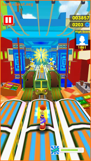 Subway Boy Surf Track Run screenshot