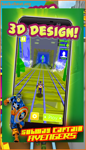 Subway Captain Runner 2018 screenshot