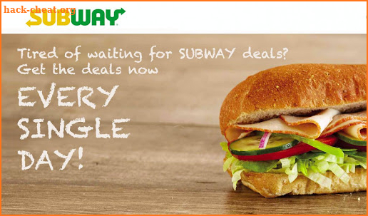 SUBWAY COUPONS  DEALS screenshot