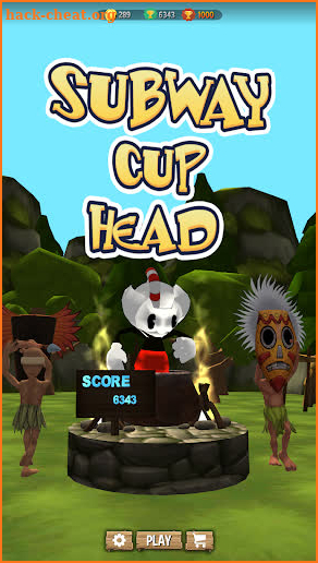 Subway Cup in head Adventure Jungle Run screenshot