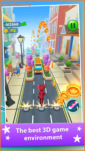 Subway Dash PJ Adventure 3D screenshot