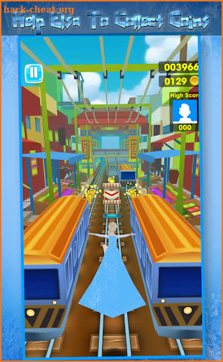 Subway ice queen runner screenshot