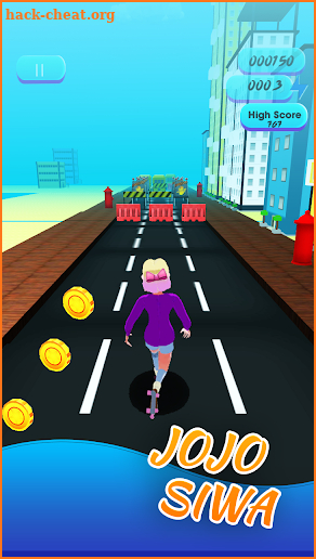 Subway jojo siwa Runner screenshot